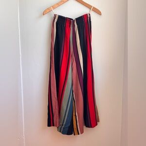 FARM Rio Multicolor Striped Wide Leg Pants